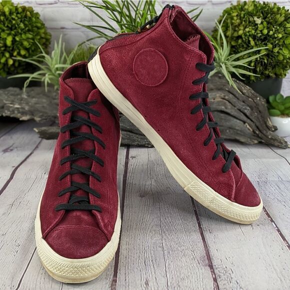 Converse Chuck Taylor All Star Heel-Zip Suede High-Top Men's Sneaker - Picture 1 of 10